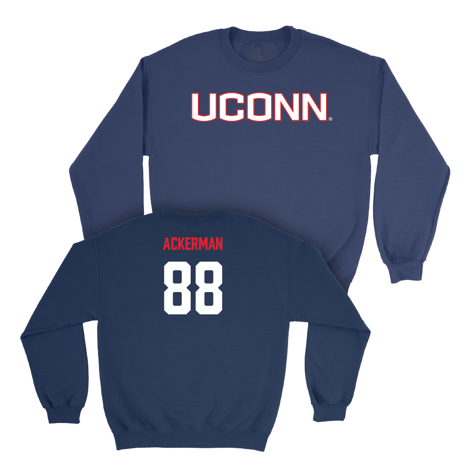 Navy Football UConn Crewneck  - Cooper Ackerman