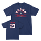UConn Softball Arch Navy Tee  - Amber Bretton