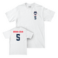 UConn Women's Basketball Logo White Comfort Colors Tee  - Sherise Brown-Crain