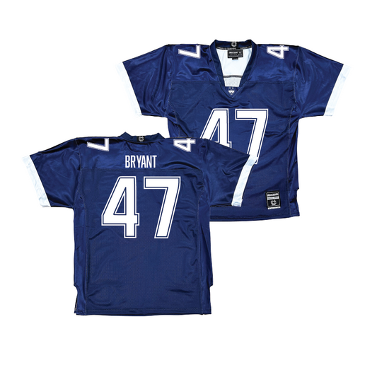 Navy UConn Football Jersey - Justin Bryant