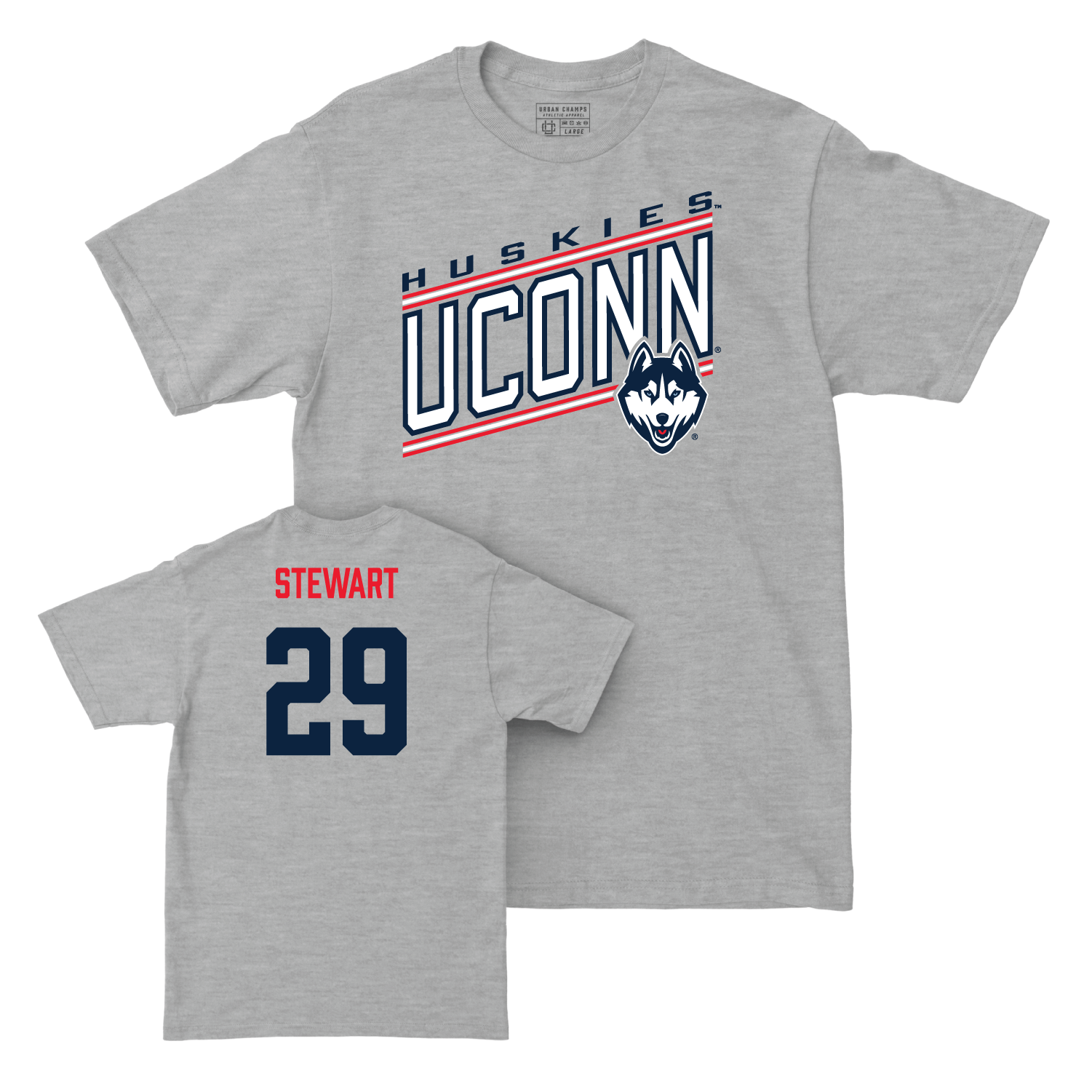Sport Grey Football Vintage Tee - Kaleb Stewart Small