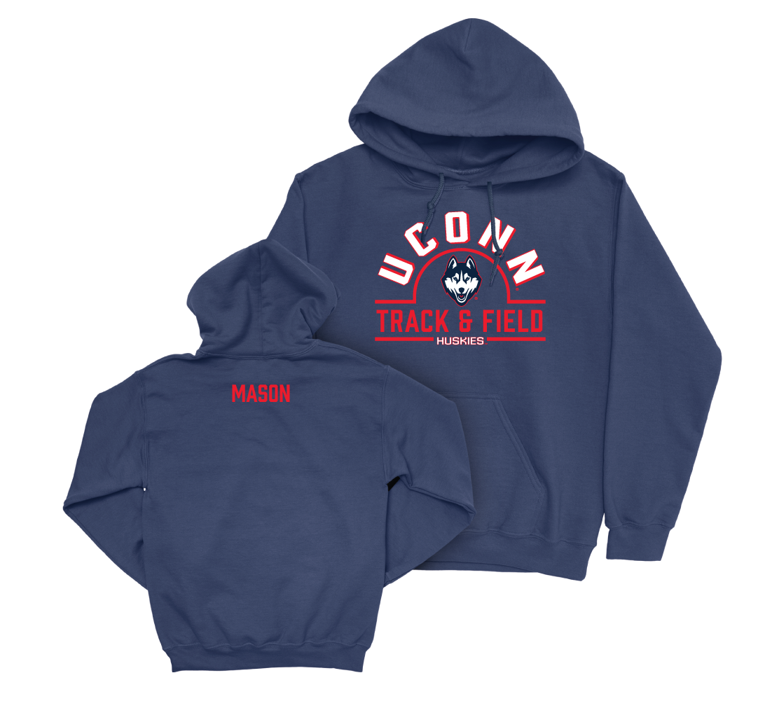 UConn Women's Track & Field Arch Navy Hoodie - Rachel Mason Small