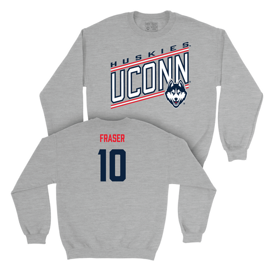 Sport Grey Men's Ice Hockey Vintage Crewneck  - Tristan Fraser Small