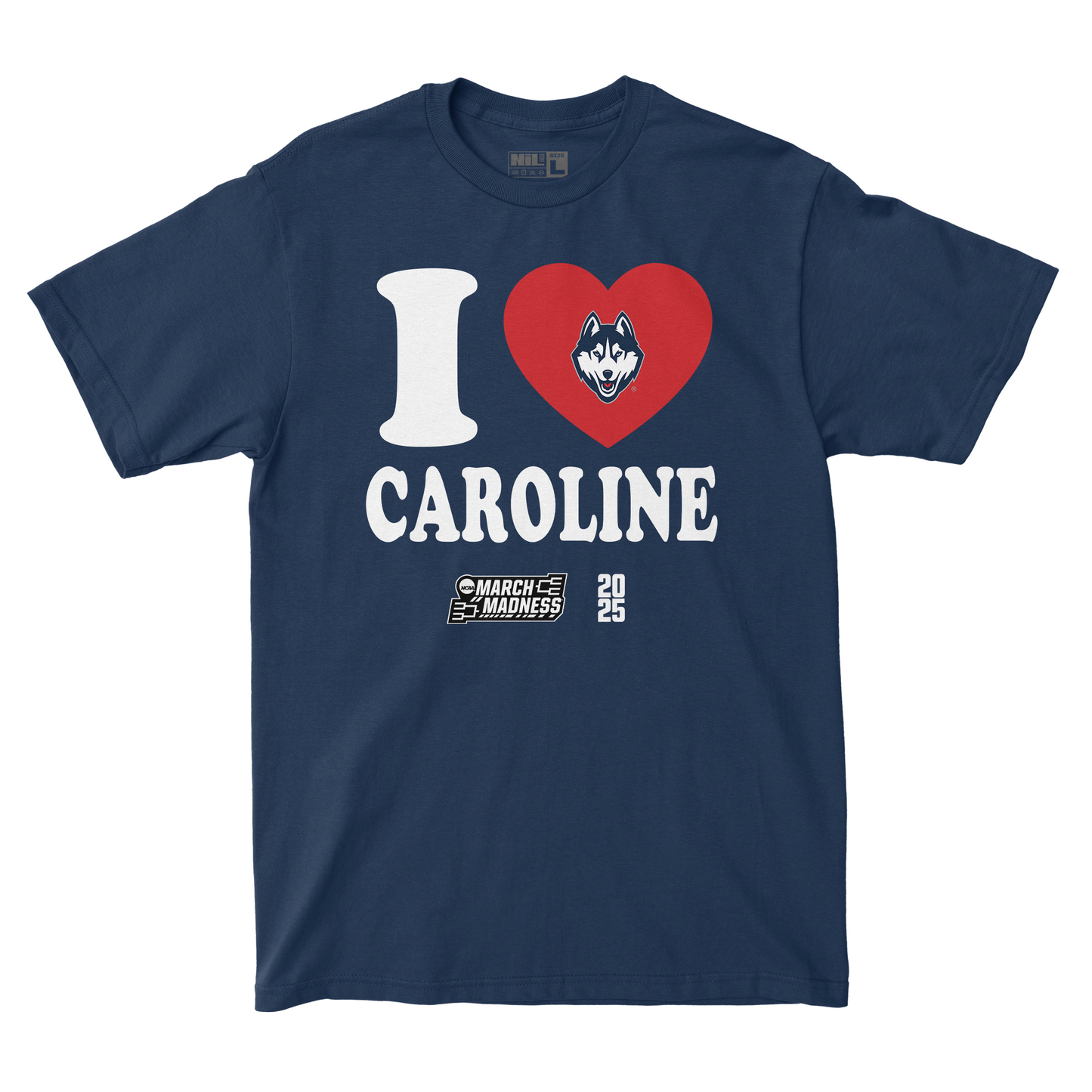 EXCLUSIVE RELEASE: Caroline Ducharme I Heart Caroline Navy Tee