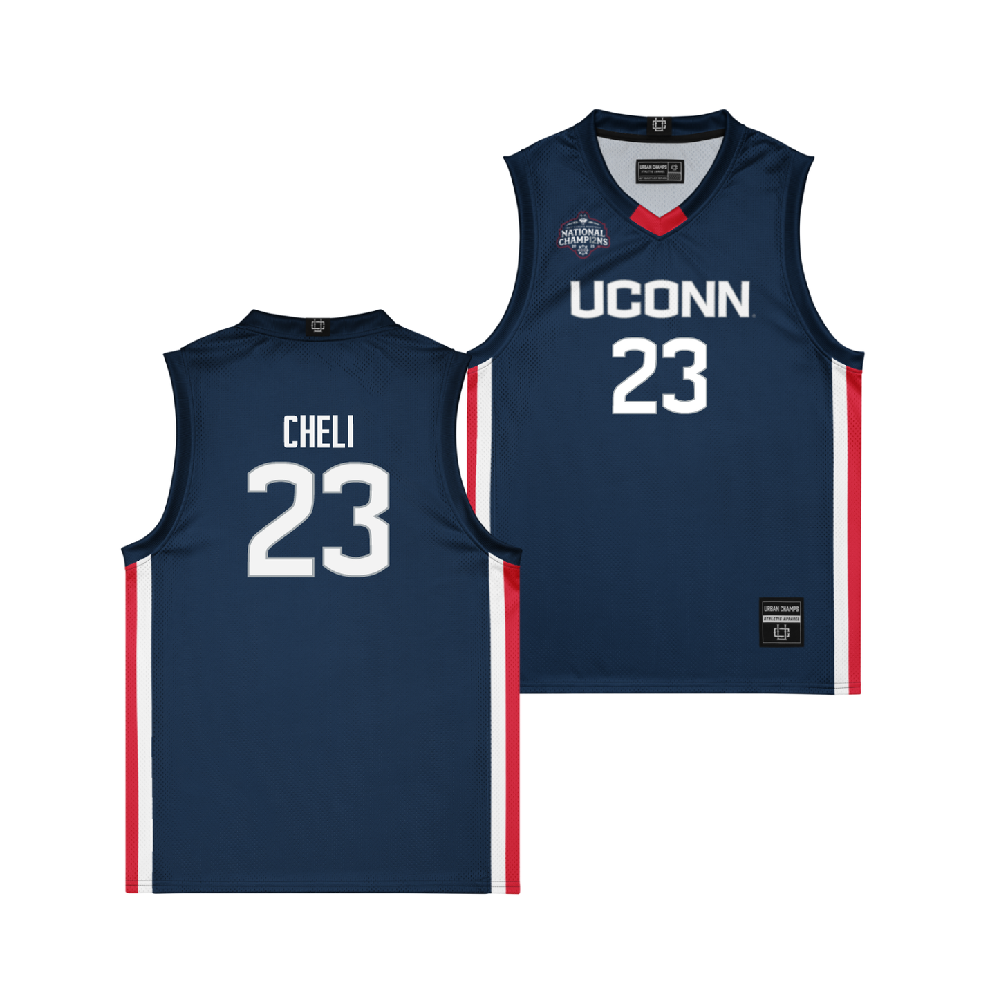 UConn National Champions NIL Basketball Jersey - Morgan Cheli