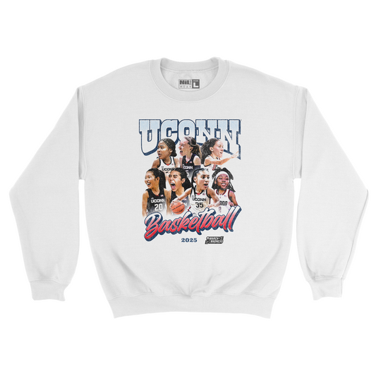 EXCLUSIVE RELEASE: 2024-25 UCONN Women's Basketball Team Bobblehead White Crew