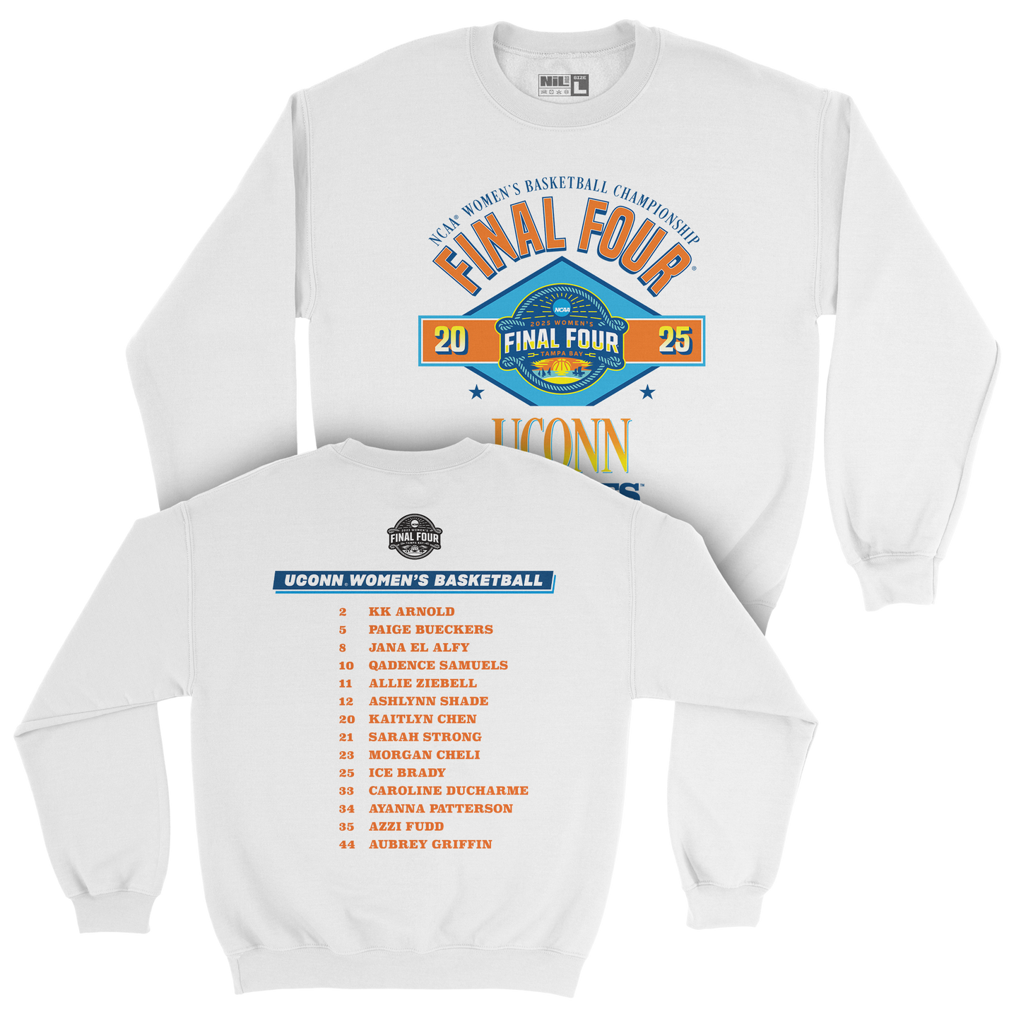 UConn Women's Basketball Final Four Vintage Crew