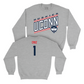 Sport Grey Softball Vintage Crewneck  - Bella Cruz