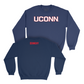Navy Men's Golf UConn Crewneck  - Ray Dennehy