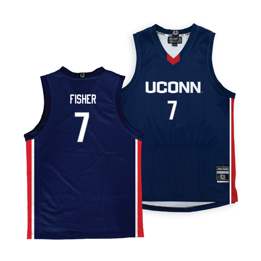 Navy Women's Basketball UConn Jersey  - Kelis Fisher
