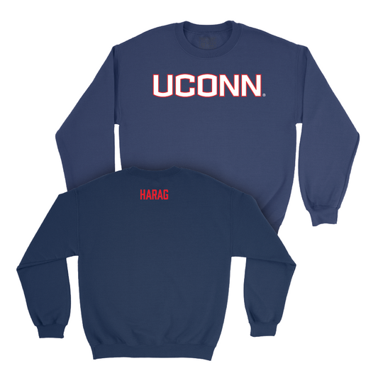 Navy Women's Rowing UConn Crewneck  - Dora Harag