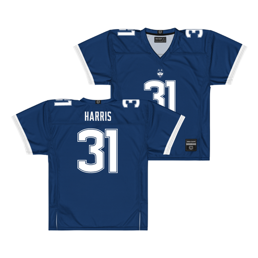 Navy UConn Football Jersey - Nick Harris