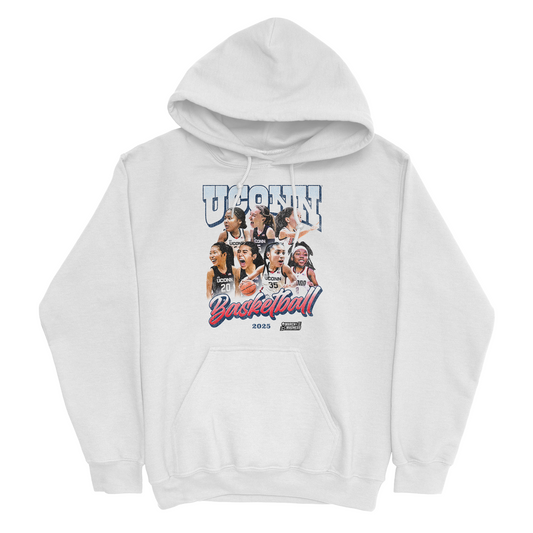 EXCLUSIVE RELEASE: 2024-25 UCONN Women's Basketball Team Bobblehead White Hoodie