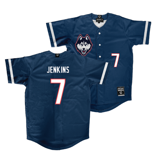 UConn Softball Navy Jersey - Hope Jenkins | #7
