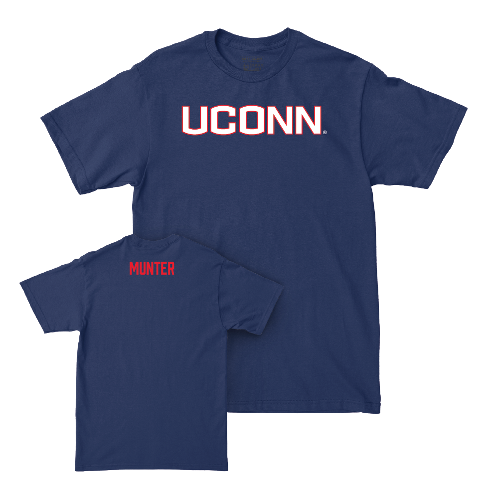 Navy Women's Rowing UConn Tee  - Anneliese Munter