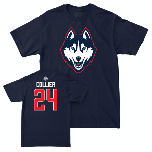 Legacy Collection: UConn Women's Basketball Navy Legacy Tee - Napheesa Collier | #24