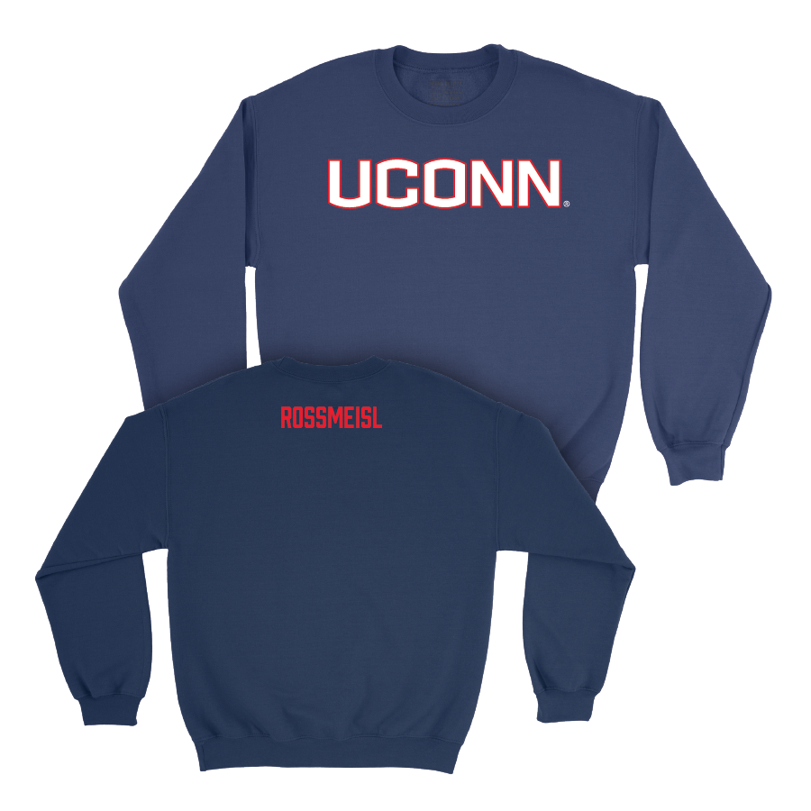 Navy Women's Rowing UConn Crewneck  - Emily Rossmeisl