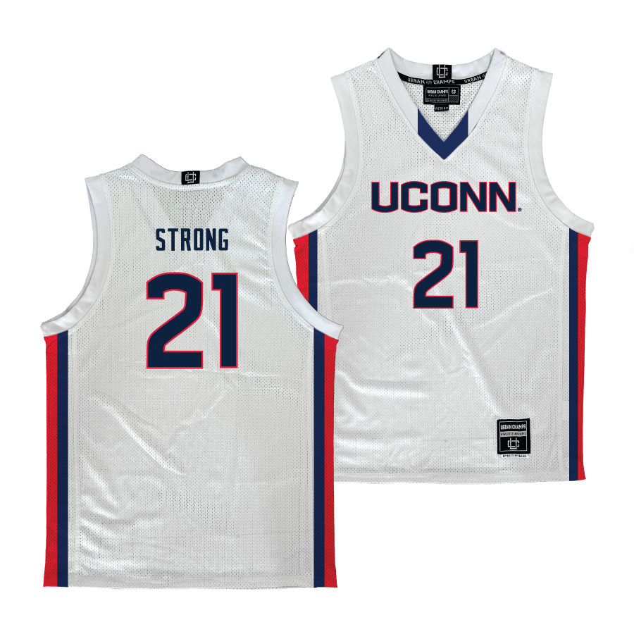 UConn Women's Basketball White Jersey  - Sarah Strong