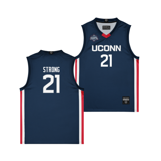 UConn National Champions NIL Basketball Jersey  - Sarah Strong