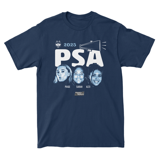 EXCLUSIVE RELEASE: UConn PSA Navy Tee