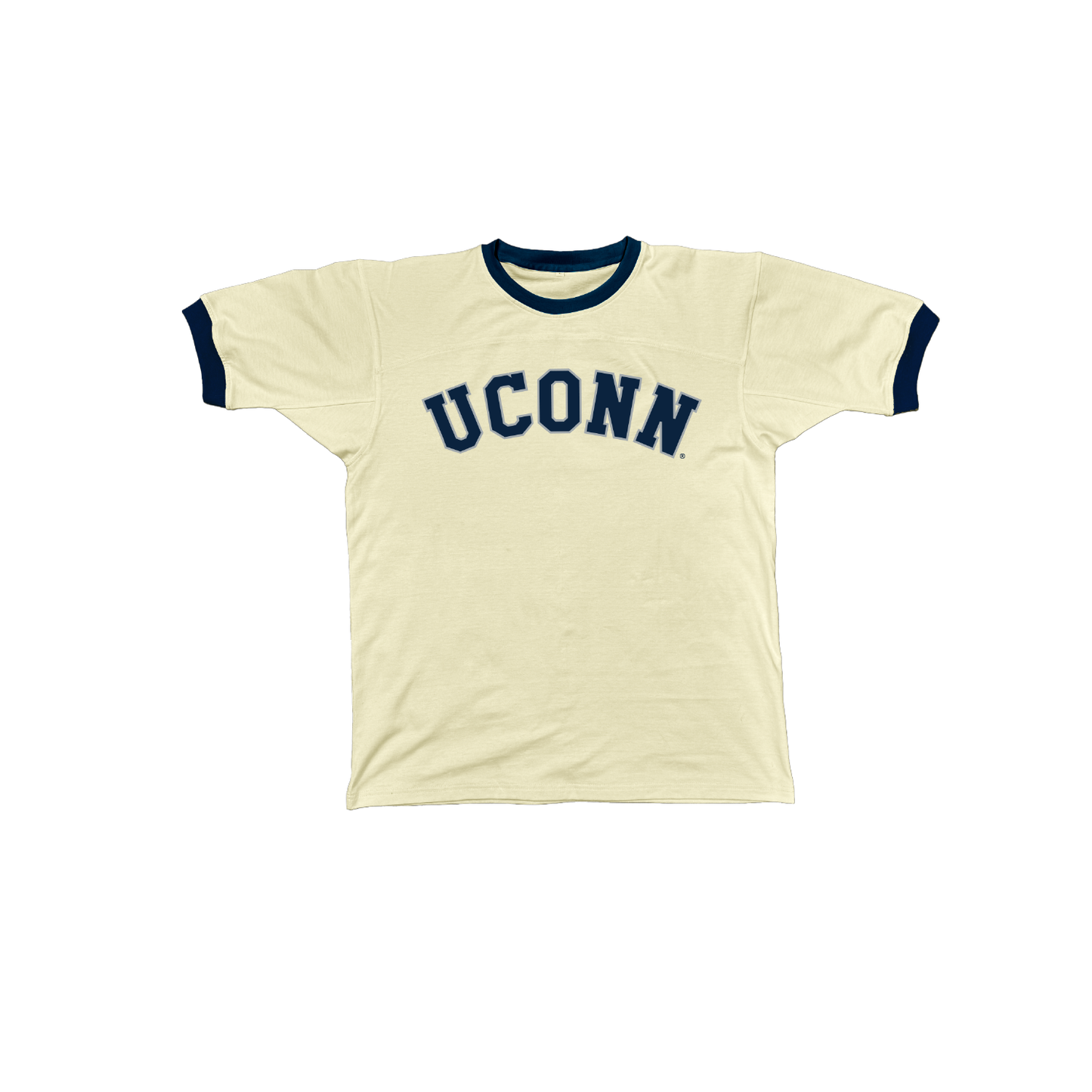 UConn Retro Ringer Tee