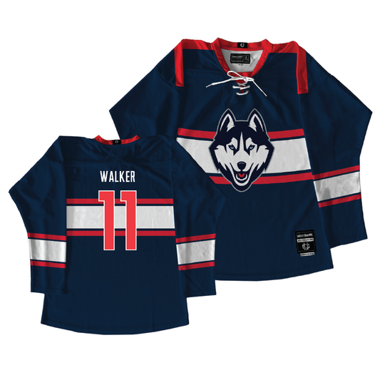 UConn Women's Ice Hockey Navy Jersey - Christina Walker | #11