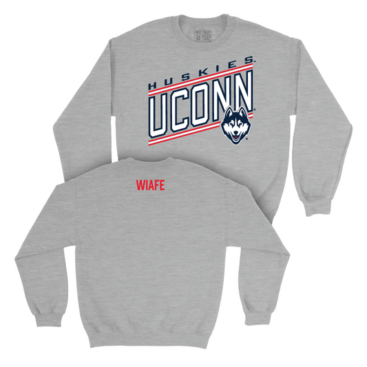 Sport Grey Men's Track & Field Vintage Crewneck  - Antonio Wiafe
