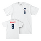 UConn Men's Soccer Logo White Comfort Colors Tee   - Austin Brummett