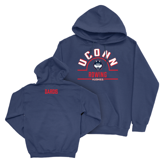 UConn Women's Rowing Arch Navy Hoodie  - Ava Dardis