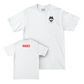 UConn Women's Swim & Dive Logo White Comfort Colors Tee  - Maggie Rhodes