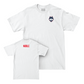 UConn Men's Track & Field Logo White Comfort Colors Tee  - Ty Noble