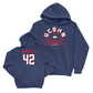 UConn Football Arch Navy Hoodie   - Michael Burton Jr.