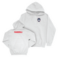 UConn Men's Track & Field Logo White Hoodie  - Griffin Mandirola