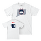 Baseball White Bleed Blue Comfort Colors Tee  - Drew Smith