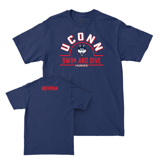 UConn Women's Swim & Dive Arch Navy Tee  - Bella Hoffman