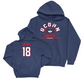 UConn Men's Soccer Arch Navy Hoodie   - Charlie Holmes