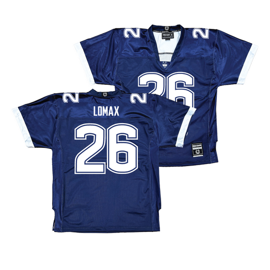 Navy UConn Football Jersey  - Jeremiah Lomax
